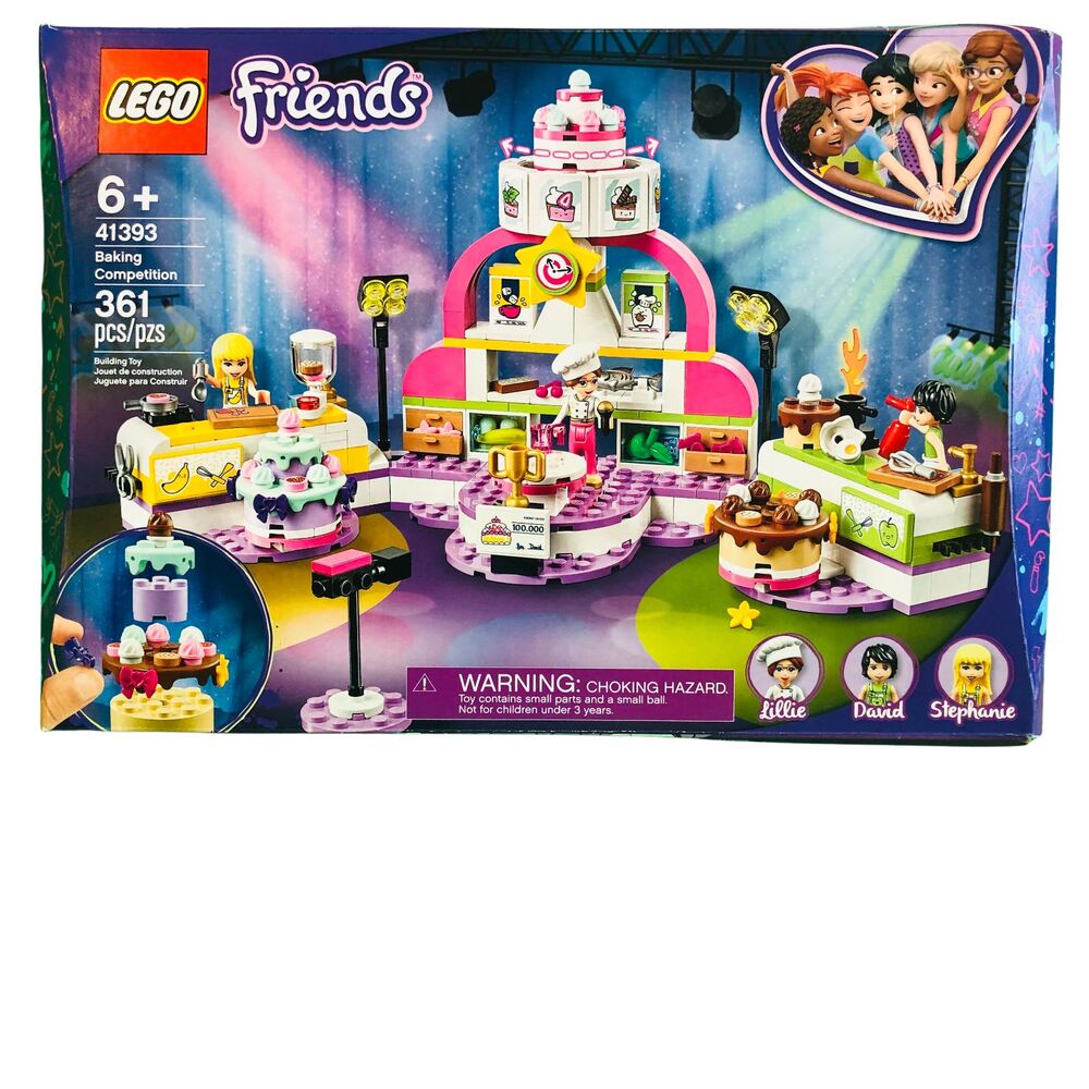 LEGO Friends Baking Competition 41393 LEGO Set Baking Toy New 2020 (361 Pieces)